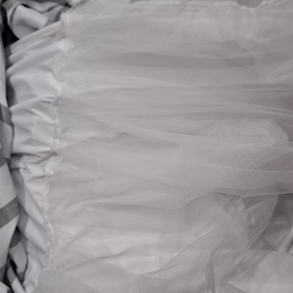 Betsy & Adam Women's Stripe Ballgown - Picture 10 of 11